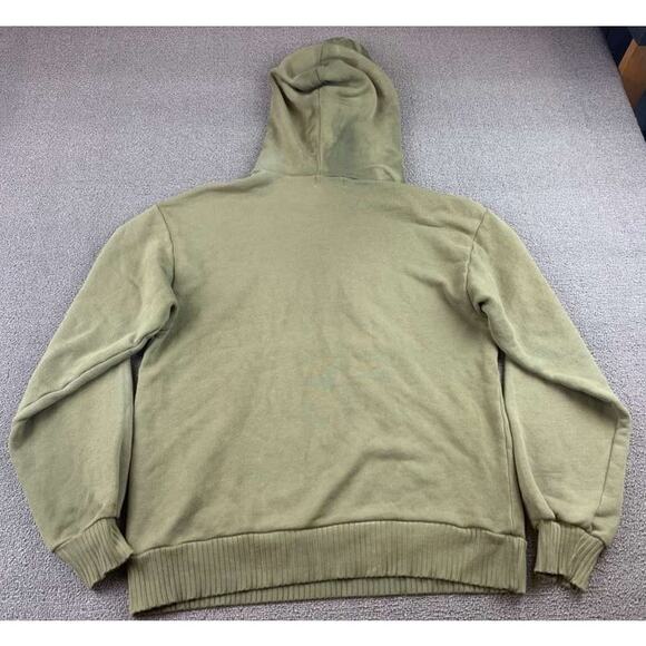 Cotton Citizen Hoodie Men XS Green Pullover Kangaroo Pocket Long Sleeve Ribbed - Picture 2 of 7